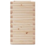 vidaXL Jardinieră de grădină, 70x40x72,5 cm, lemn masiv de pin vidaXL Jardinieră de grădină, 70x40x72,5 cm, lemn masiv de pin