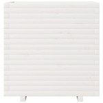 vidaXL Jardinieră de grădină, alb, 70x40x72,5 cm, lemn masiv de pin vidaXL Jardinieră de grădină, alb, 70x40x72,5 cm, lemn masiv de pin