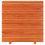vidaXL Jardinieră grădină, maro ceruit, 70x40x72,5 cm, lemn masiv pin vidaXL Jardinieră grădină, maro ceruit, 70x40x72,5 cm, lemn masiv pin