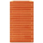 vidaXL Jardinieră grădină, maro ceruit, 70x40x72,5 cm, lemn masiv pin vidaXL Jardinieră grădină, maro ceruit, 70x40x72,5 cm, lemn masiv pin
