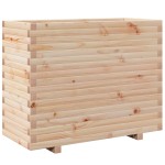 vidaXL Jardinieră de grădină, 90x40x72,5 cm, lemn masiv de pin vidaXL Jardinieră de grădină, 90x40x72,5 cm, lemn masiv de pin