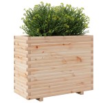 vidaXL Jardinieră de grădină, 90x40x72,5 cm, lemn masiv de pin vidaXL Jardinieră de grădină, 90x40x72,5 cm, lemn masiv de pin