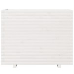 vidaXL Jardinieră de grădină, alb, 90x40x72,5 cm, lemn masiv de pin vidaXL Jardinieră de grădină, alb, 90x40x72,5 cm, lemn masiv de pin