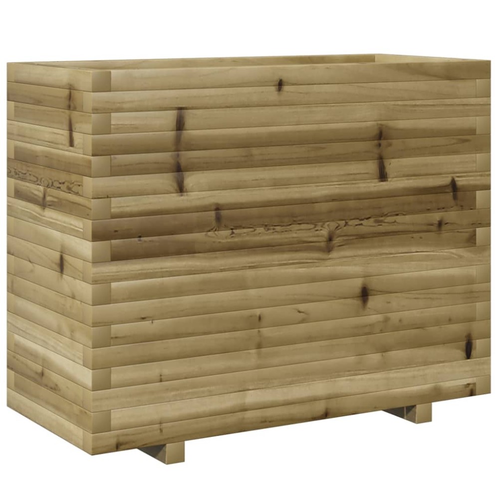 vidaXL Jardinieră de grădină, 90x40x72,5 cm, lemn de pin impregnat