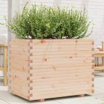 vidaXL Jardinieră de grădină, 90x60x72,5 cm, lemn masiv de pin vidaXL Jardinieră de grădină, 90x60x72,5 cm, lemn masiv de pin