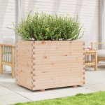 vidaXL Jardinieră de grădină, 90x60x72,5 cm, lemn masiv de pin vidaXL Jardinieră de grădină, 90x60x72,5 cm, lemn masiv de pin