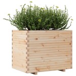 vidaXL Jardinieră de grădină, 90x60x72,5 cm, lemn masiv de pin vidaXL Jardinieră de grădină, 90x60x72,5 cm, lemn masiv de pin