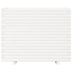 vidaXL Jardinieră de grădină, alb, 90x60x72,5 cm, lemn masiv de pin vidaXL Jardinieră de grădină, alb, 90x60x72,5 cm, lemn masiv de pin