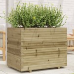 vidaXL Jardinieră de grădină, 90x60x72,5 cm, lemn de pin impregnat vidaXL Jardinieră de grădină, 90x60x72,5 cm, lemn de pin impregnat