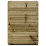vidaXL Jardinieră de grădină, 50x50x72 cm, lemn de pin impregnat vidaXL Jardinieră de grădină, 50x50x72 cm, lemn de pin impregnat