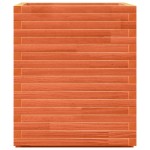 vidaXL Jardinieră de grădină, maro ceruit, 60x60x72 cm, lemn masiv pin vidaXL Jardinieră de grădină, maro ceruit, 60x60x72 cm, lemn masiv pin