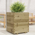 vidaXL Jardinieră de grădină, 60x60x72 cm, lemn de pin impregnat vidaXL Jardinieră de grădină, 60x60x72 cm, lemn de pin impregnat