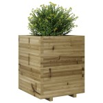 vidaXL Jardinieră de grădină, 60x60x72 cm, lemn de pin impregnat vidaXL Jardinieră de grădină, 60x60x72 cm, lemn de pin impregnat