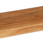 vidaXL Set rafturi de perete cub, 3 piese, lemn masiv acacia vidaXL Set rafturi de perete cub, 3 piese, lemn masiv acacia