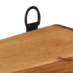 vidaXL Set rafturi de perete cub, 3 piese, lemn masiv acacia vidaXL Set rafturi de perete cub, 3 piese, lemn masiv acacia