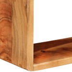 vidaXL Set rafturi de perete cub, 3 piese, lemn masiv acacia vidaXL Set rafturi de perete cub, 3 piese, lemn masiv acacia