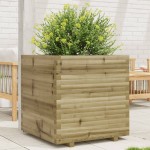 vidaXL Jardinieră de grădină, 70x70x72 cm, lemn de pin impregnat vidaXL Jardinieră de grădină, 70x70x72 cm, lemn de pin impregnat
