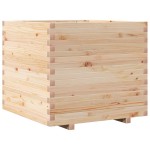 vidaXL Jardinieră de grădină, 80x80x72 cm, lemn masiv de pin vidaXL Jardinieră de grădină, 80x80x72 cm, lemn masiv de pin