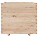 vidaXL Jardinieră de grădină, 80x80x72 cm, lemn masiv de pin vidaXL Jardinieră de grădină, 80x80x72 cm, lemn masiv de pin