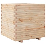 vidaXL Jardinieră de grădină, 80x80x72 cm, lemn masiv de pin vidaXL Jardinieră de grădină, 80x80x72 cm, lemn masiv de pin