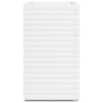 vidaXL Jardinieră de grădină, alb, 70x40x72 cm, lemn masiv de pin vidaXL Jardinieră de grădină, alb, 70x40x72 cm, lemn masiv de pin