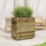vidaXL Jardinieră de grădină, 70x40x72 cm, lemn de pin impregnat vidaXL Jardinieră de grădină, 70x40x72 cm, lemn de pin impregnat