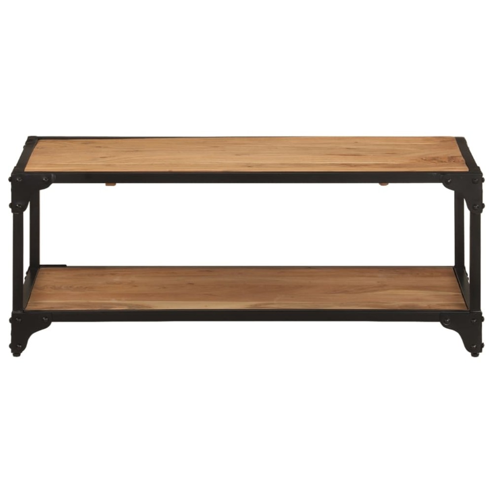 vidaXL Măsuță de cafea, 90x45x35 cm, lemn masiv de acacia