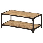 vidaXL Măsuță de cafea, 90x45x35 cm, lemn masiv de mango vidaXL Măsuță de cafea, 90x45x35 cm, lemn masiv de mango