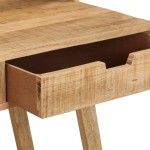 vidaXL Birou, 100x45x90 cm, lemn de mango nefinisat