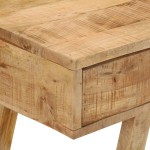 vidaXL Birou, 100x45x90 cm, lemn de mango nefinisat