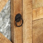 vidaXL Servantă, 110x30x74 cm, lemn de mango nefinisat