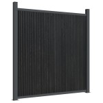 vidaXL Panou pentru gard, gri, 353x186 cm, WPC vidaXL Panou pentru gard, gri, 353x186 cm, WPC