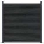vidaXL Panouri pentru gard, gri, 699x186 cm, WPC vidaXL Panouri pentru gard, gri, 699x186 cm, WPC