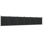 vidaXL Panou pentru gard, gri, 1045x186 cm, WPC vidaXL Panou pentru gard, gri, 1045x186 cm, WPC