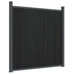 vidaXL Panou pentru gard, gri, 1564x186 cm, WPC vidaXL Panou pentru gard, gri, 1564x186 cm, WPC