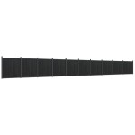 vidaXL Panou pentru gard, gri, 1737x186 cm, WPC vidaXL Panou pentru gard, gri, 1737x186 cm, WPC
