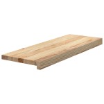 vidaXL Trepte scari 4 buc Stejar masiv netratat 70x25x2 cm vidaXL Trepte scari 4 buc Stejar masiv netratat 70x25x2 cm