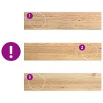 vidaXL Trepte scari 4 buc Stejar masiv netratat 110x30x2 cm