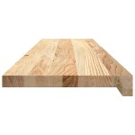 vidaXL Trepte scari 8 buc Stejar masiv netratat 100x25x2 cm vidaXL Trepte scari 8 buc Stejar masiv netratat 100x25x2 cm