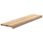 vidaXL Trepte scari 8 buc Stejar masiv netratat 100x30x2 cm vidaXL Trepte scari 8 buc Stejar masiv netratat 100x30x2 cm