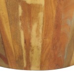 vidaXL Măsuță de cafea, Ø65x31 cm, lemn masiv reciclat