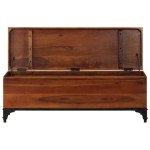 vidaXL Cufăr de depozitare, 110x35x41 cm, lemn masiv de acacia vidaXL Cufăr de depozitare, 110x35x41 cm, lemn masiv de acacia