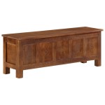vidaXL Ladă de depozitare, 110x30x40 cm, lemn masiv de mango vidaXL Ladă de depozitare, 110x30x40 cm, lemn masiv de mango