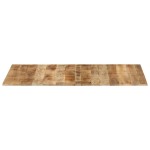 vidaXL Blat de masă, 120x60x(1,5-1,6) cm, lemn de mango nefinisat vidaXL Blat de masă, 120x60x(1,5-1,6) cm, lemn de mango nefinisat