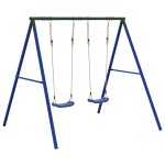 vidaXL Set leagăn de exterior, cu 2 leagăne vidaXL Set leagăn de exterior, cu 2 leagăne