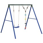 vidaXL Set leagăn de exterior, cu leagăn și leagăn cu disc vidaXL Set leagăn de exterior, cu leagăn și leagăn cu disc