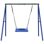 vidaXL Set leagăn de exterior, cu leagăn tip cuib vidaXL Set leagăn de exterior, cu leagăn tip cuib