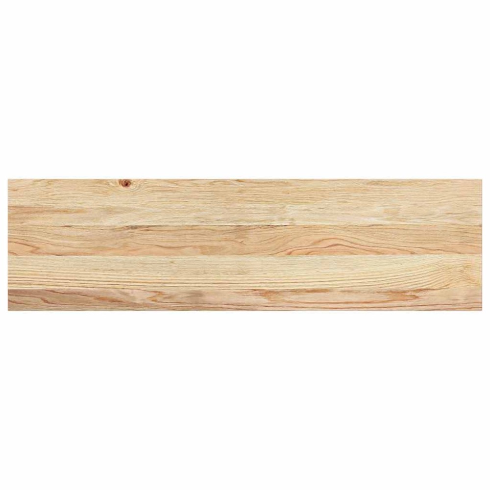 vidaXL Trepte scari 2 buc Stejar masiv netratat 90x25x2 cm