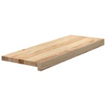 vidaXL Trepte scari 2 buc Stejar masiv netratat 70x30x2 cm vidaXL Trepte scari 2 buc Stejar masiv netratat 70x30x2 cm