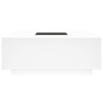 vidaXL Măsuță de cafea cu LED infinity, alb, 100x100x40 cm vidaXL Măsuță de cafea cu LED infinity, alb, 100x100x40 cm